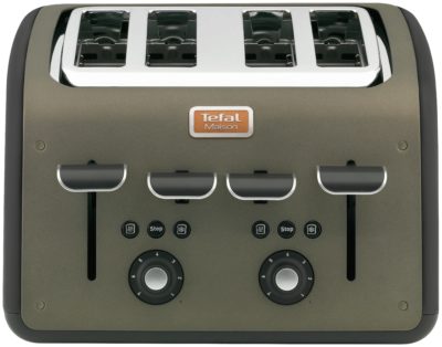 Tefal Maison 4 Slice Toaster - Gun Metal